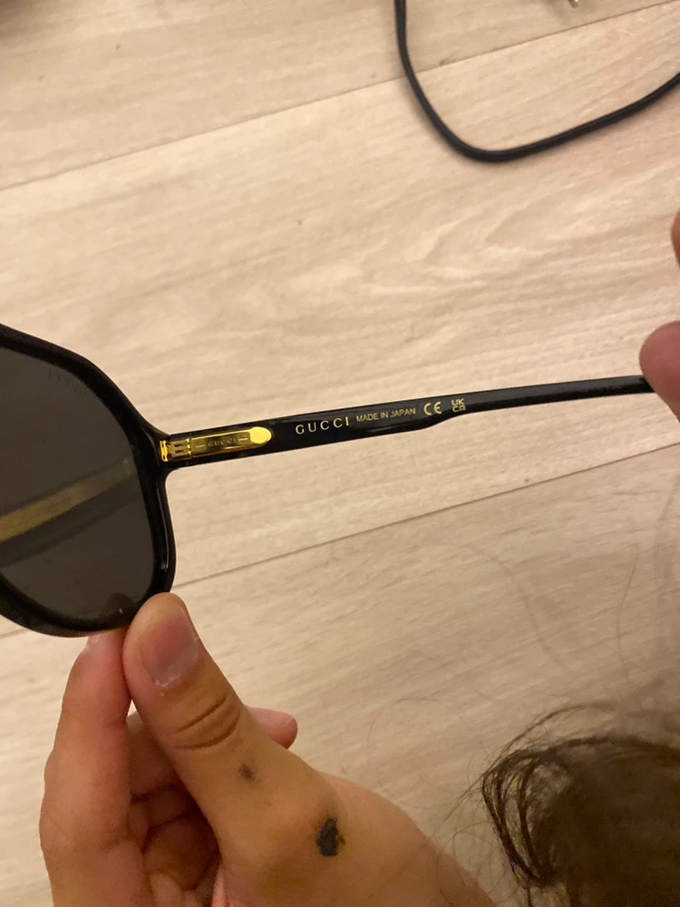 Black Gucci glasses, for aun - photo 2