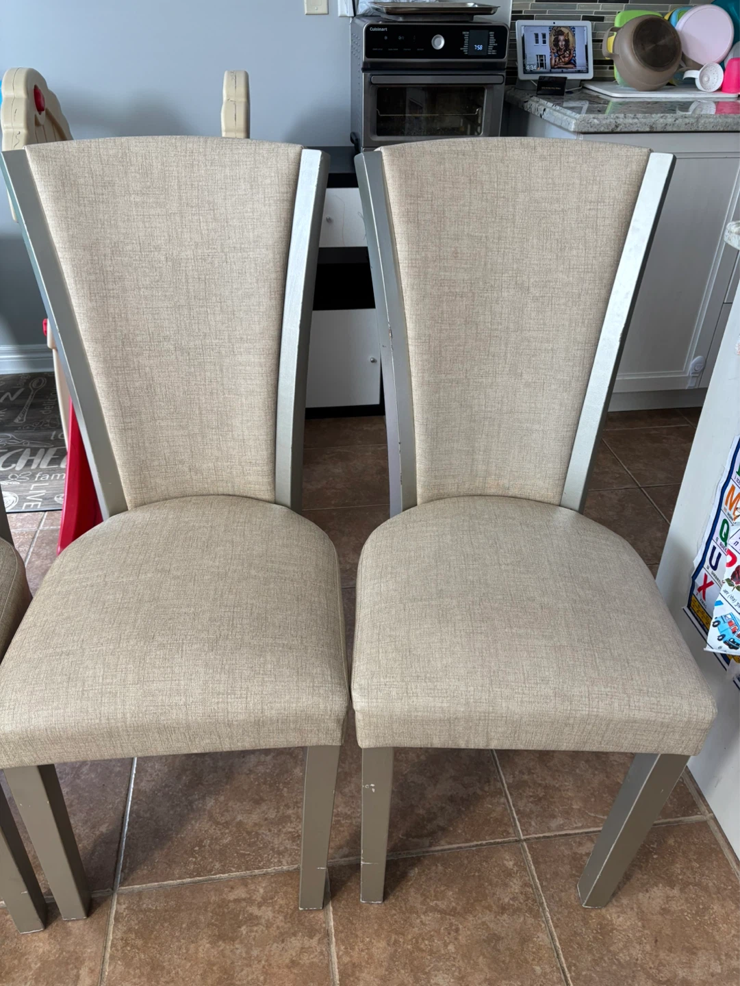 Set of 4 Dining Chairs - photo 2