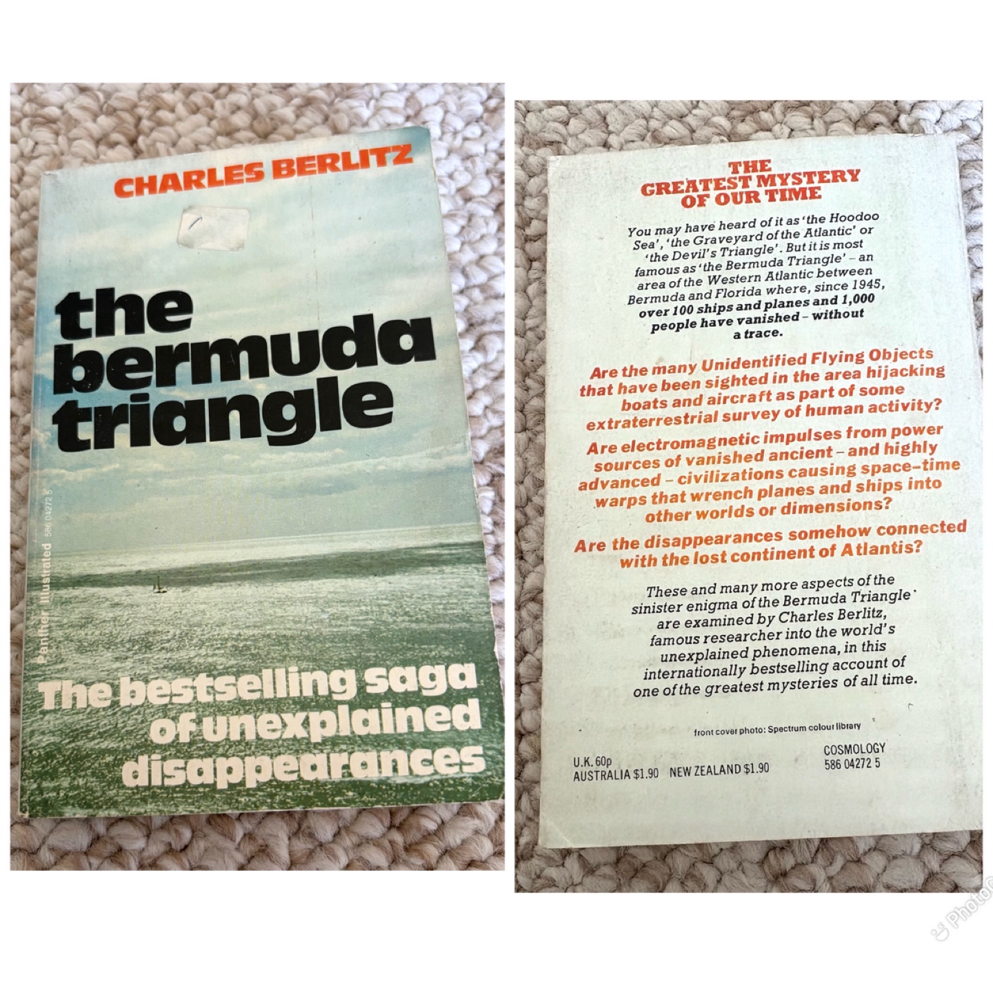 Vintage The Bermuda Triangle by Charles Berlitz