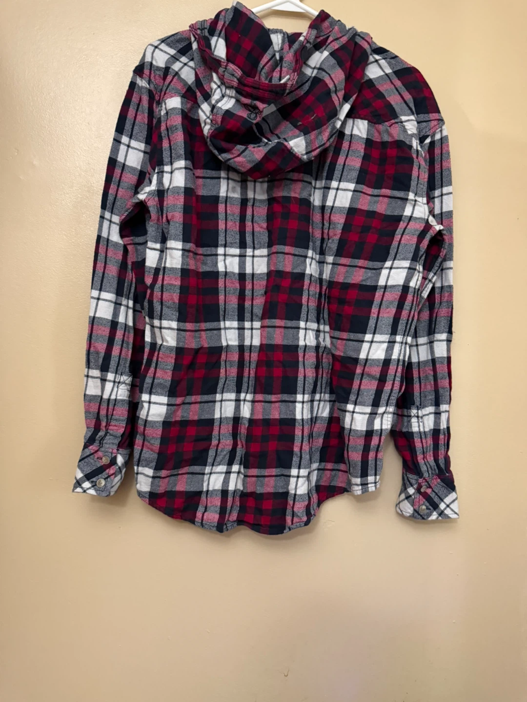 Aritzia's TNA Flannel Hoodie Women’s Large - photo 2