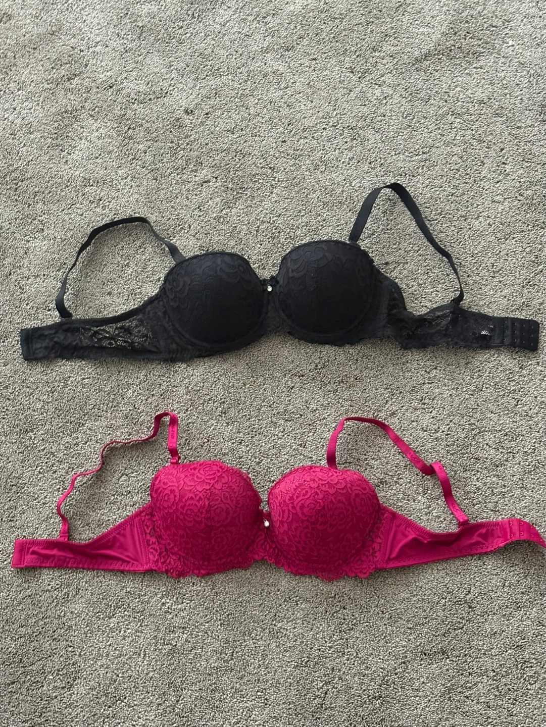 Binnys Bras - Black and Pink