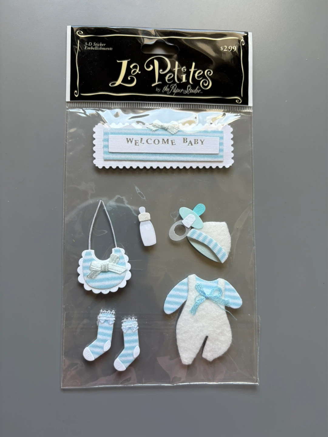 La Petites 3D Embellishments - Baby Themed ⚽️