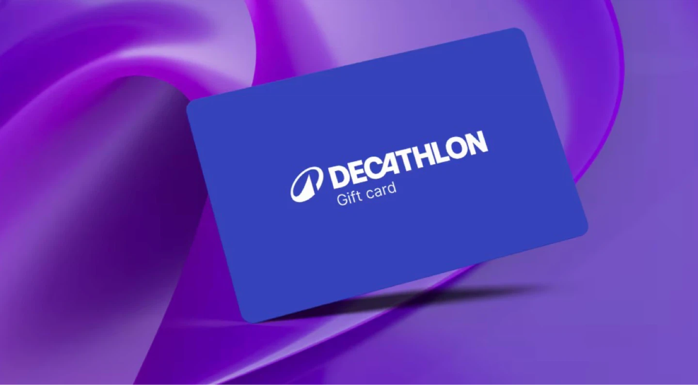 Decathlon gift card