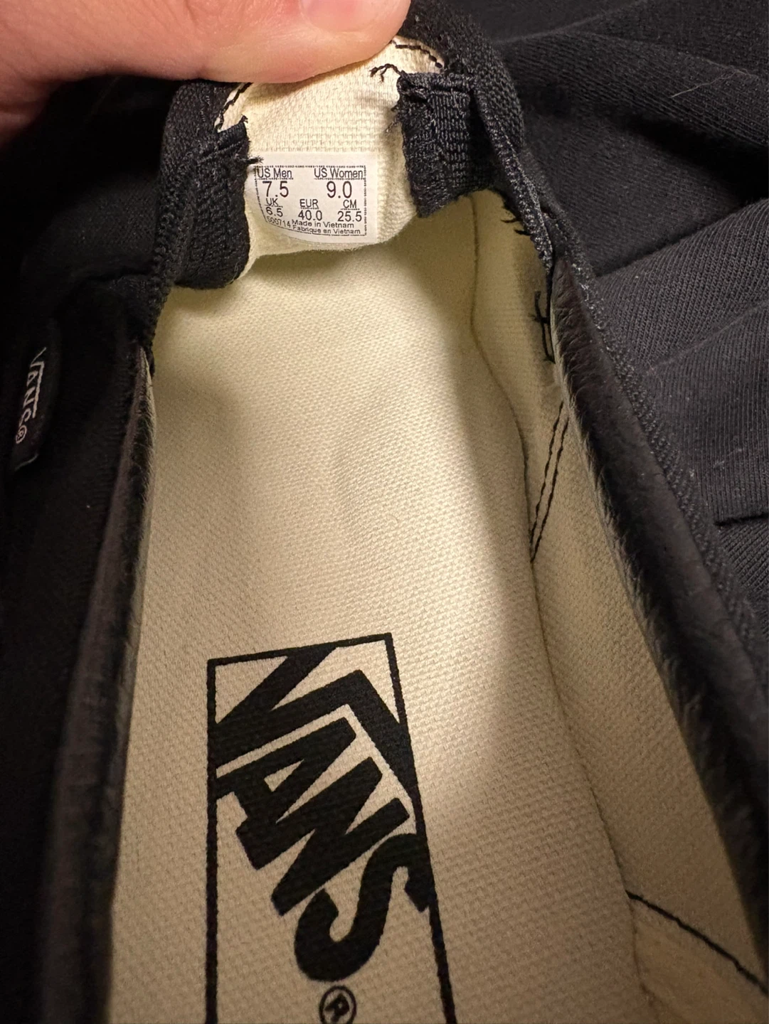 Vans Classic Slip-On Black Mono Shoes - photo 4