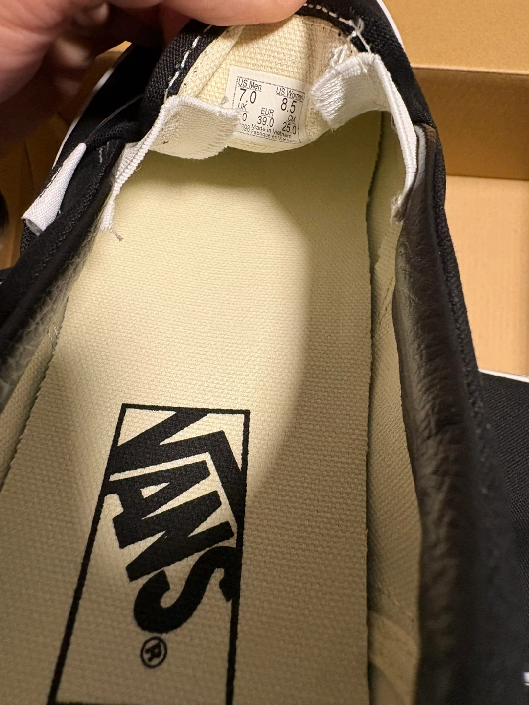 Vans Classic Slip-On Black Shoes - photo 2