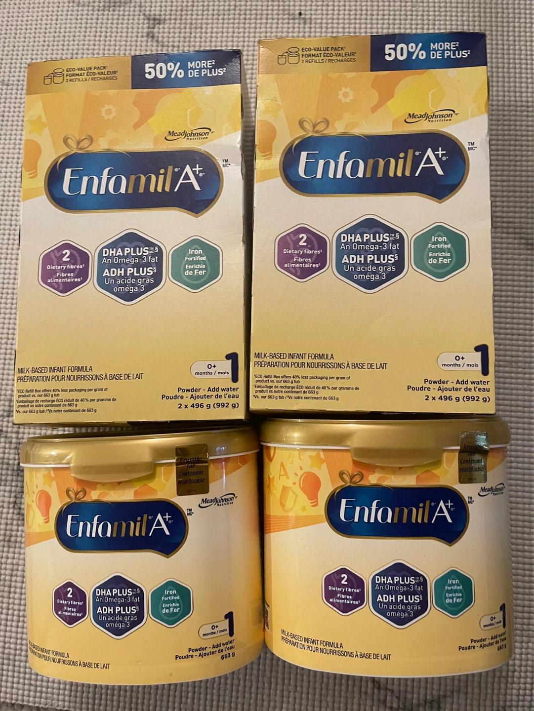 Enfamil A+ Milk-Based Infant Formula
