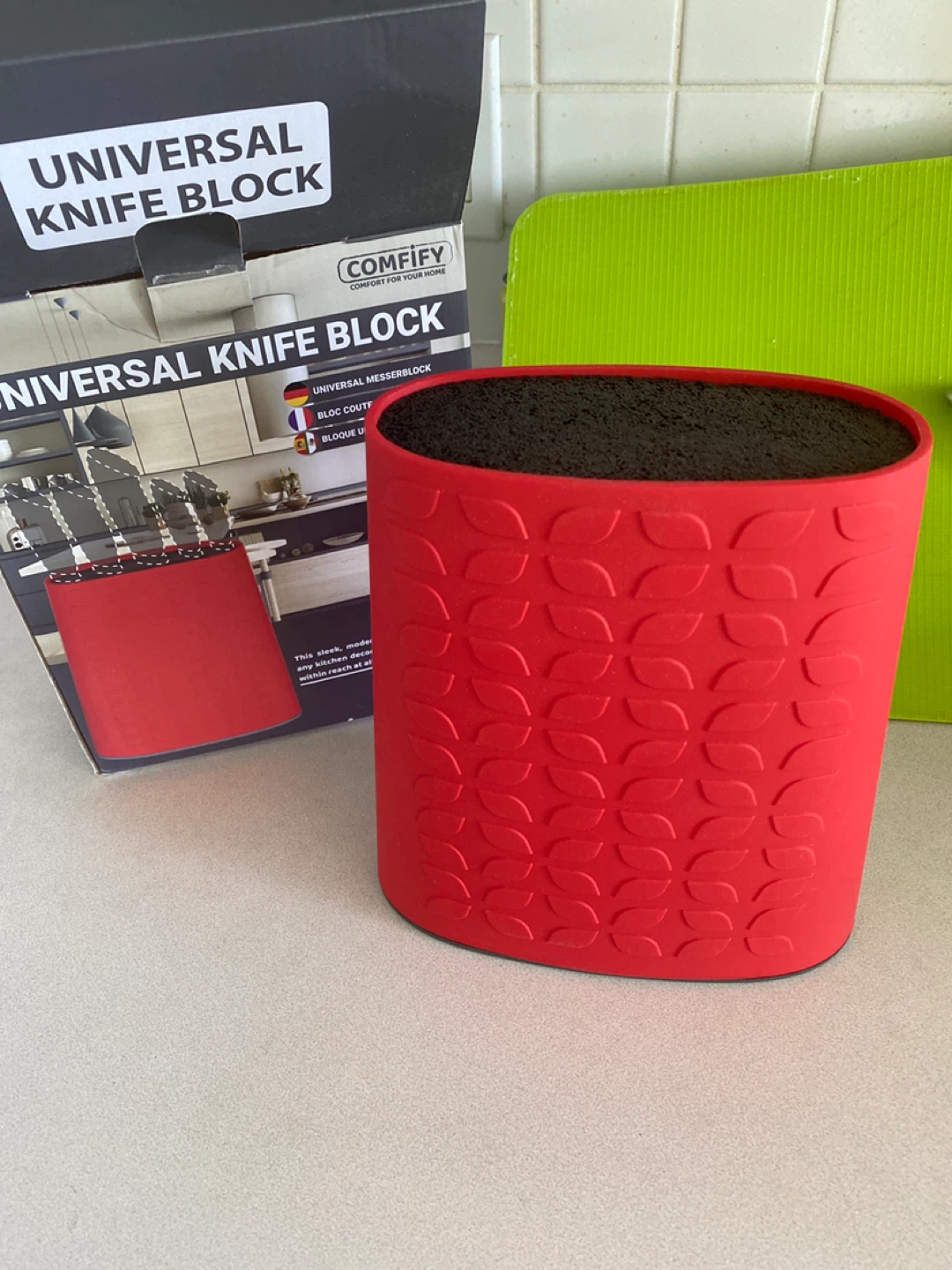 Comfify Universal Knife Block - Red - photo 2
