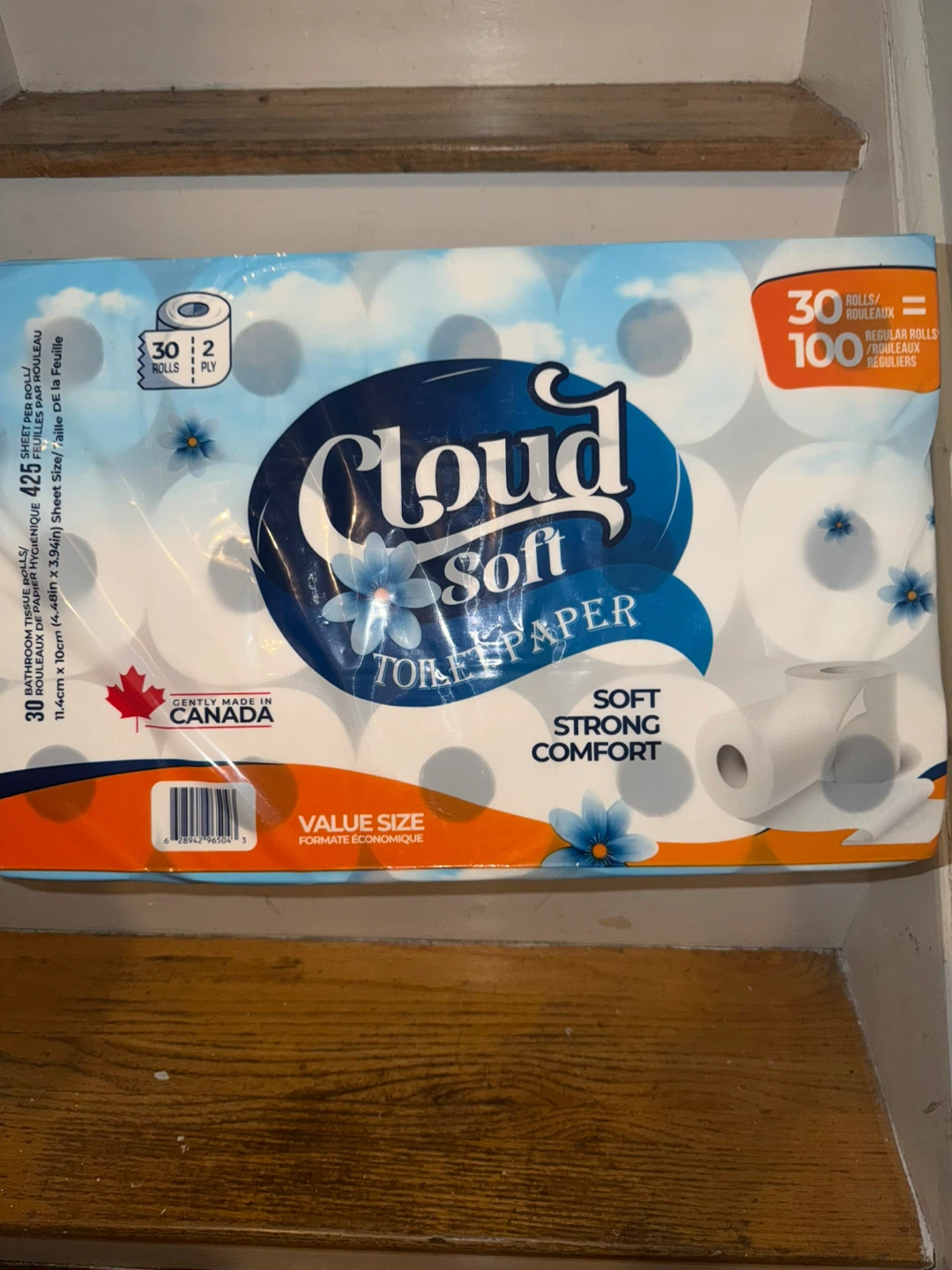Cloud Soft 30 Roll Toilet Paper