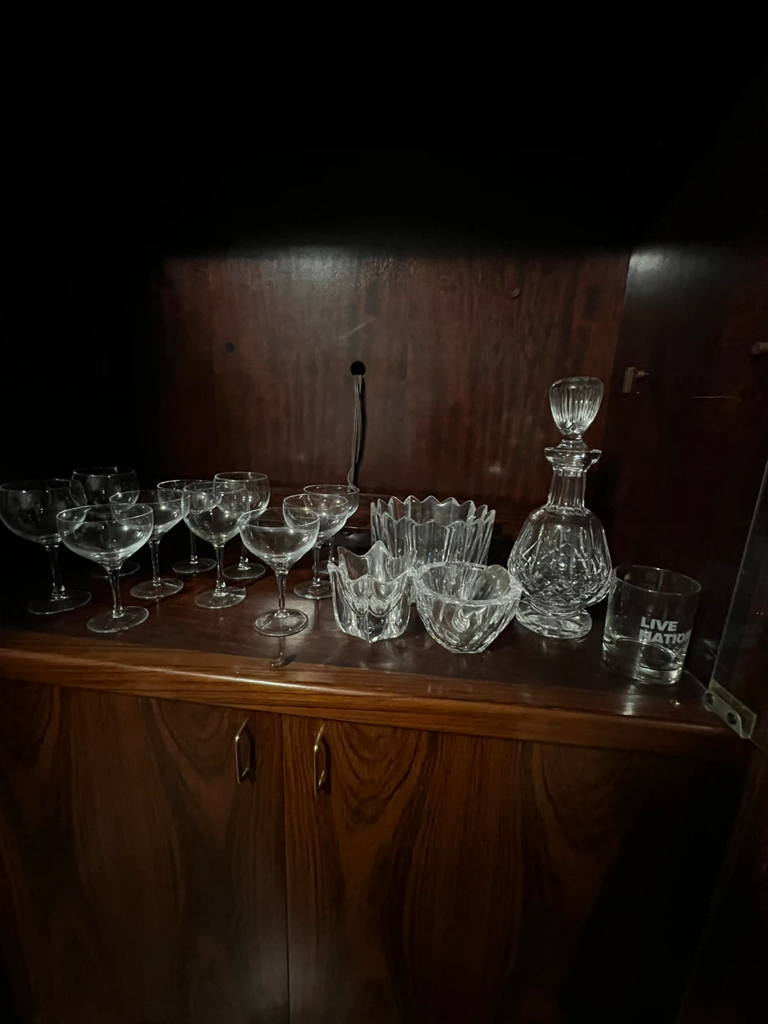 Crystal Decanter and Glasses Set - photo 4