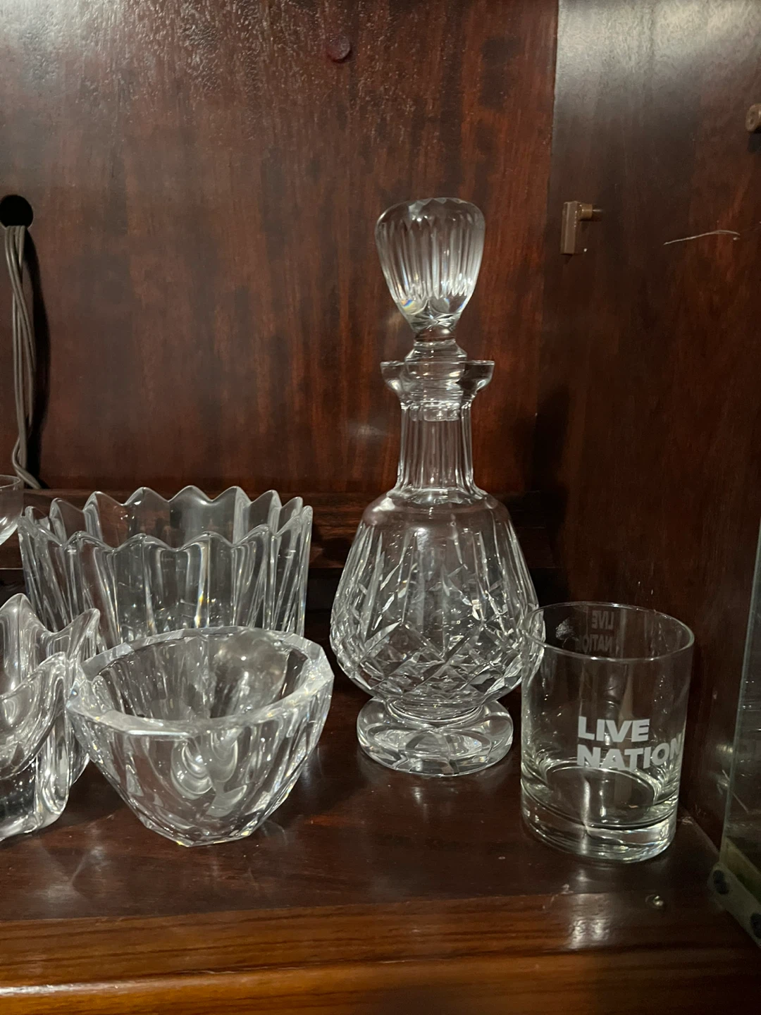 Crystal Decanter and Glasses Set - photo 2