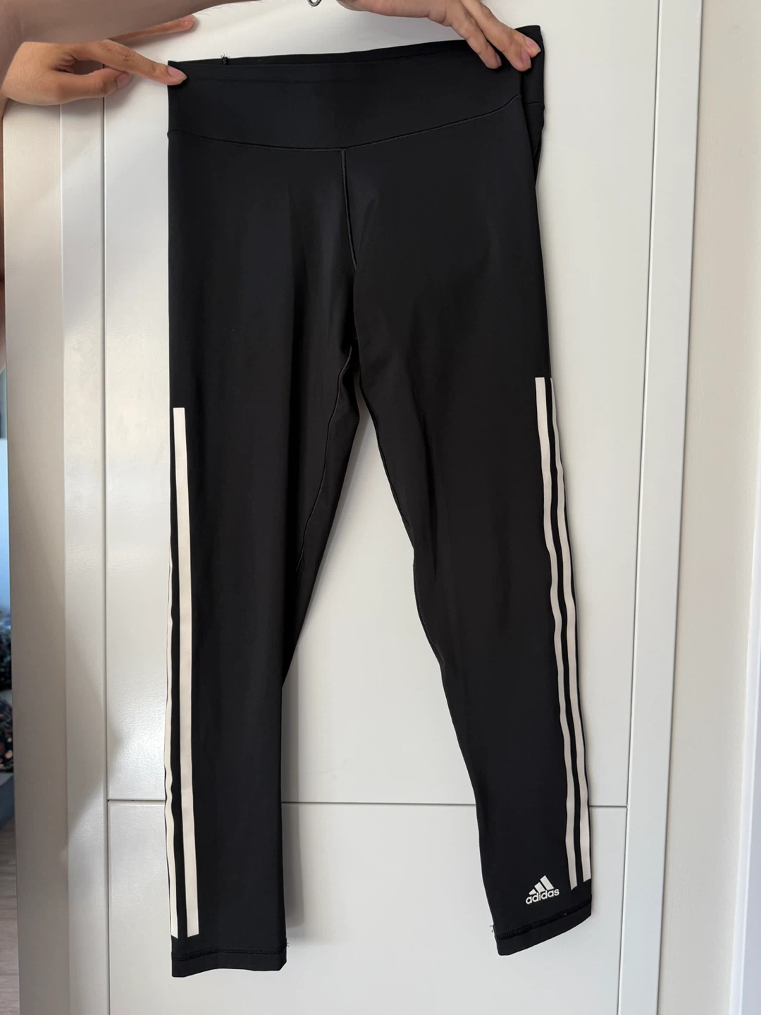 Adidas Black 3-Stripes Leggings - photo 4