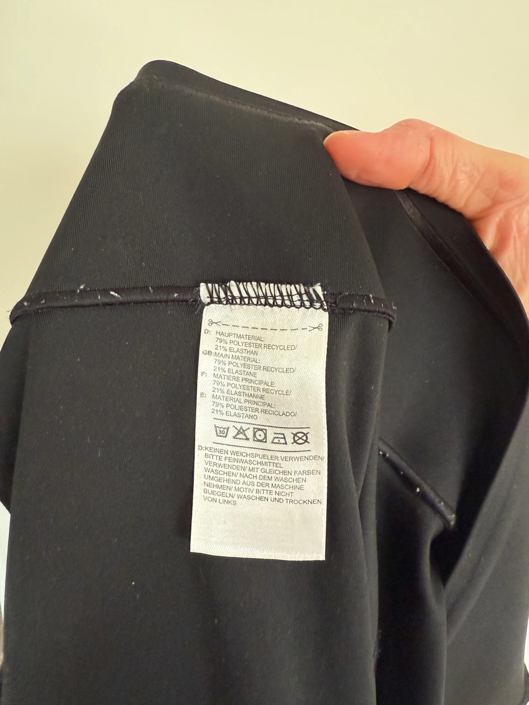 Adidas Black 3-Stripes Leggings - photo 5