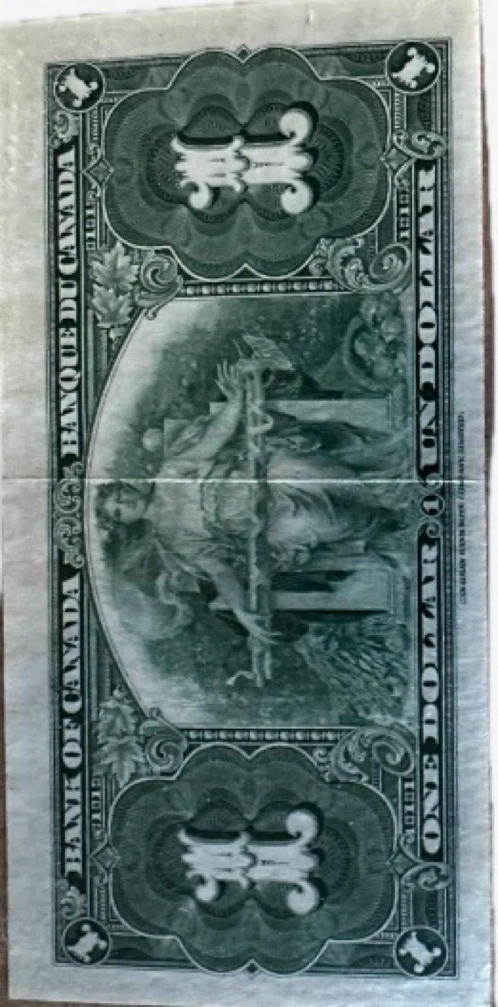 Bank of Canada One Dollar Bill - photo 2