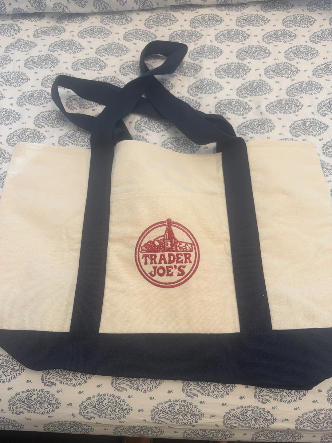 Trader Joe's Canvas Tote Bag