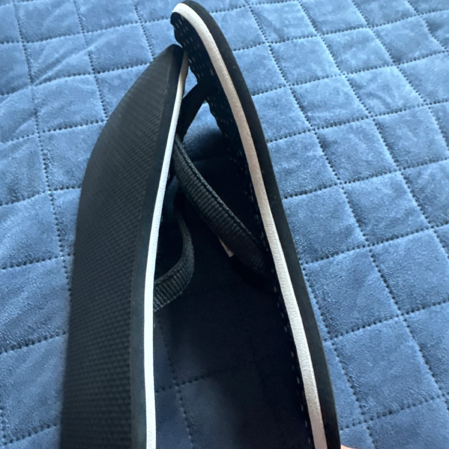 Adidas Flip Flops - Black/White Polka Dot Size 7 - photo 4