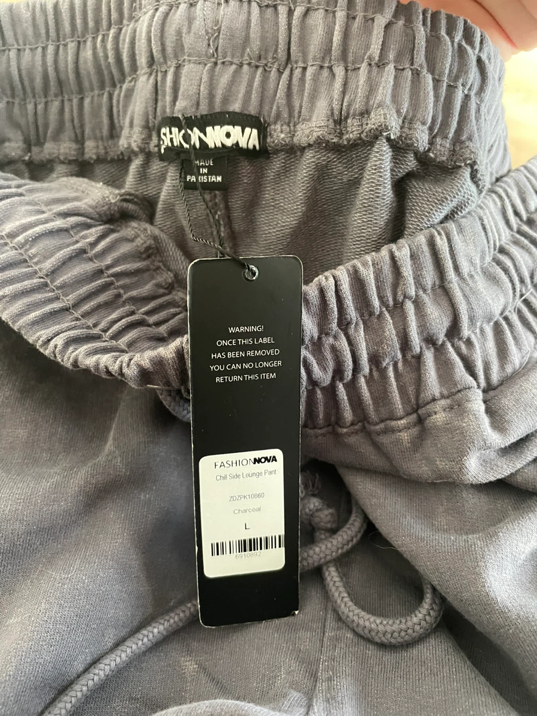 Fashion Nova Charcoal Lounge Pants - photo 3