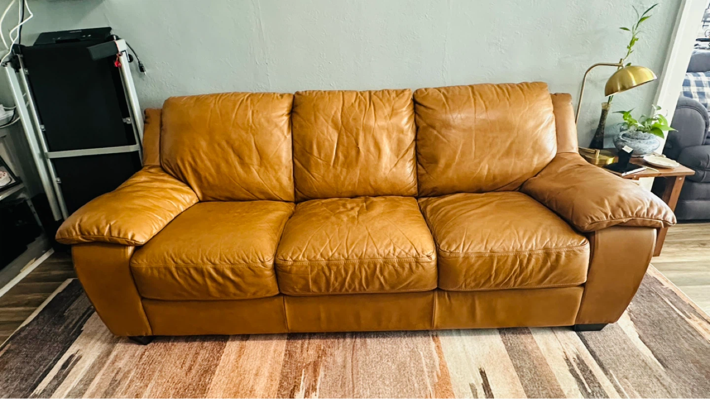 Italsofa Leather Sofa