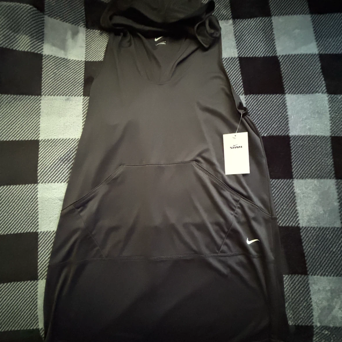 Nike Swim - Hoodie Cover-Up Dress - *Size Women Large/Black* - photo 2