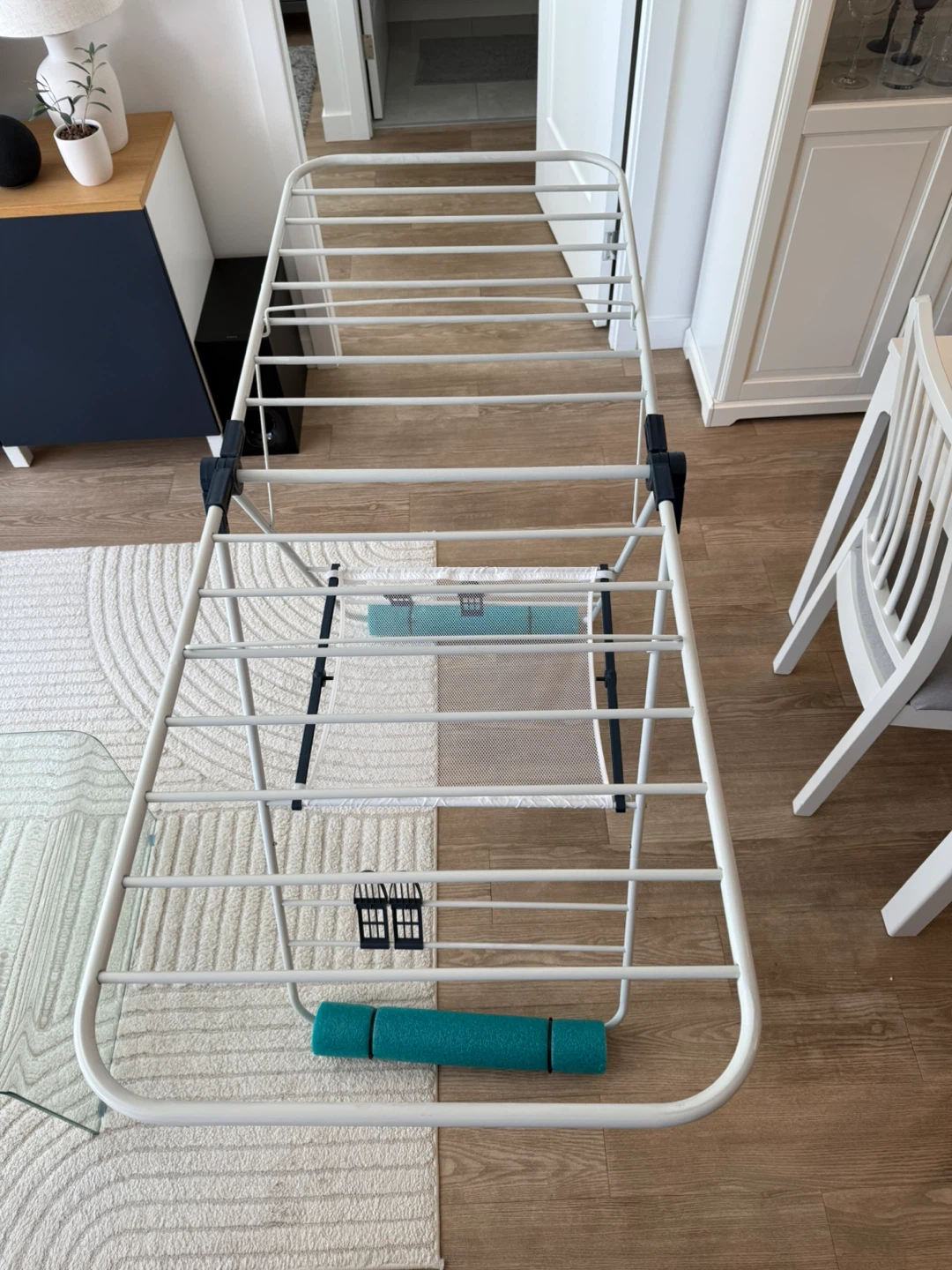White Folding Drying Rack - photo 2