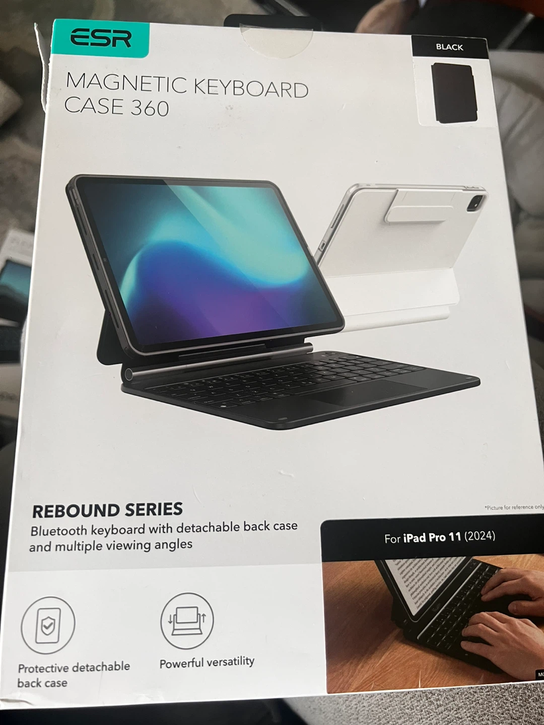 ESR Magnetic Keyboard Case 360 for iPad Pro 11" (2024)
