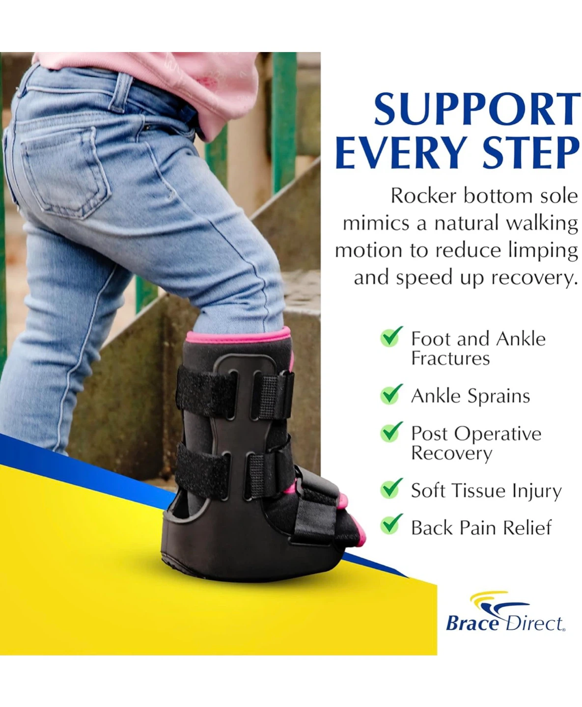 Brace Direct Pediatric Walker Boot - Large - photo 5