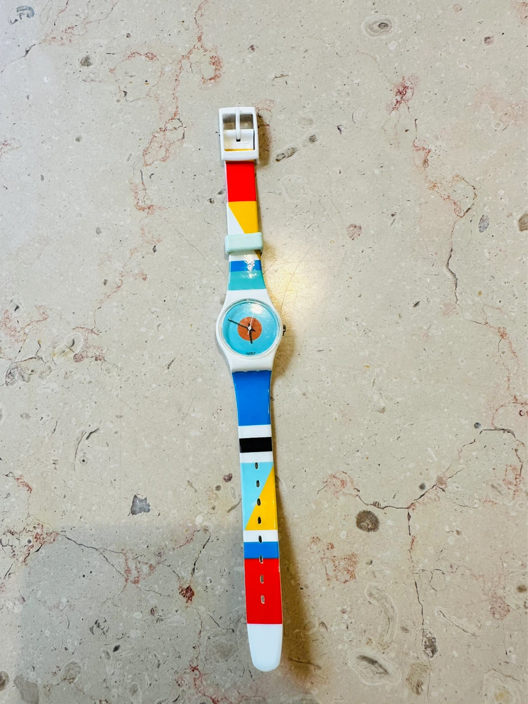 Swatch Watch 1987 - Colourful Design - photo 2