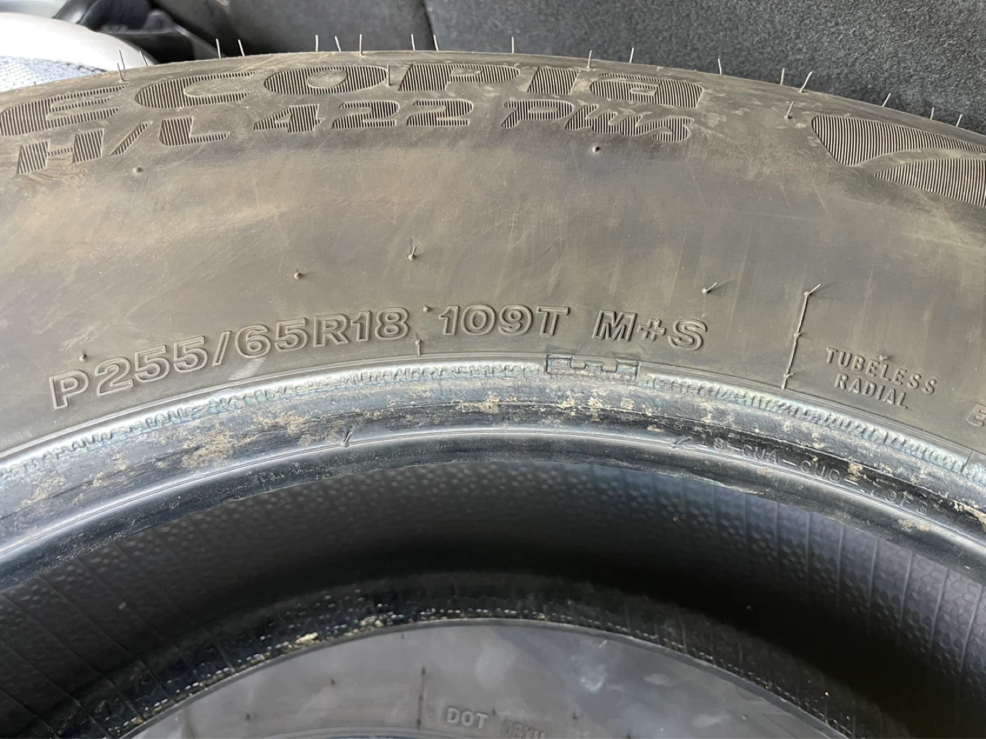 Bridgestone Tires Size P255/65R18 - photo 3