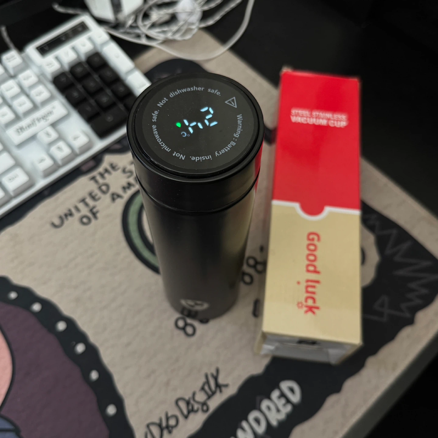 BMW Vacuum Insulated Tumbler with LED Display - photo 2