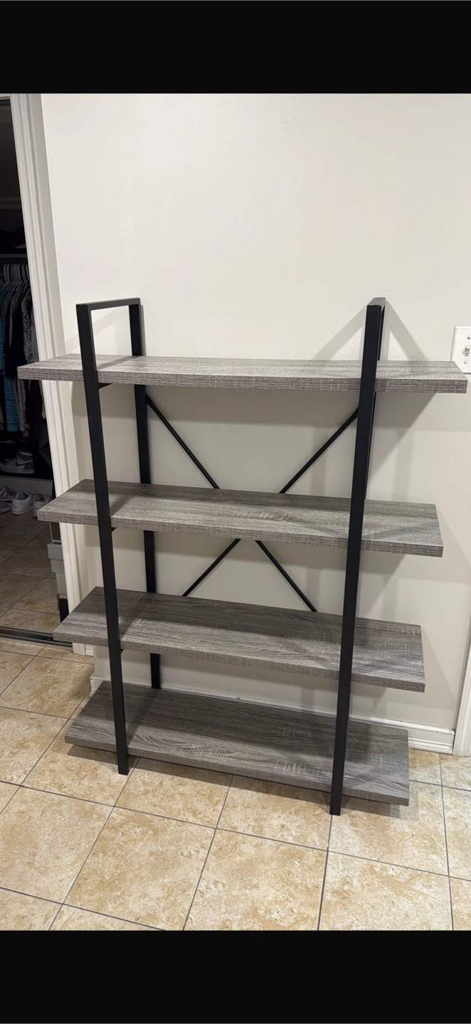 4-Shelf Bookshelf