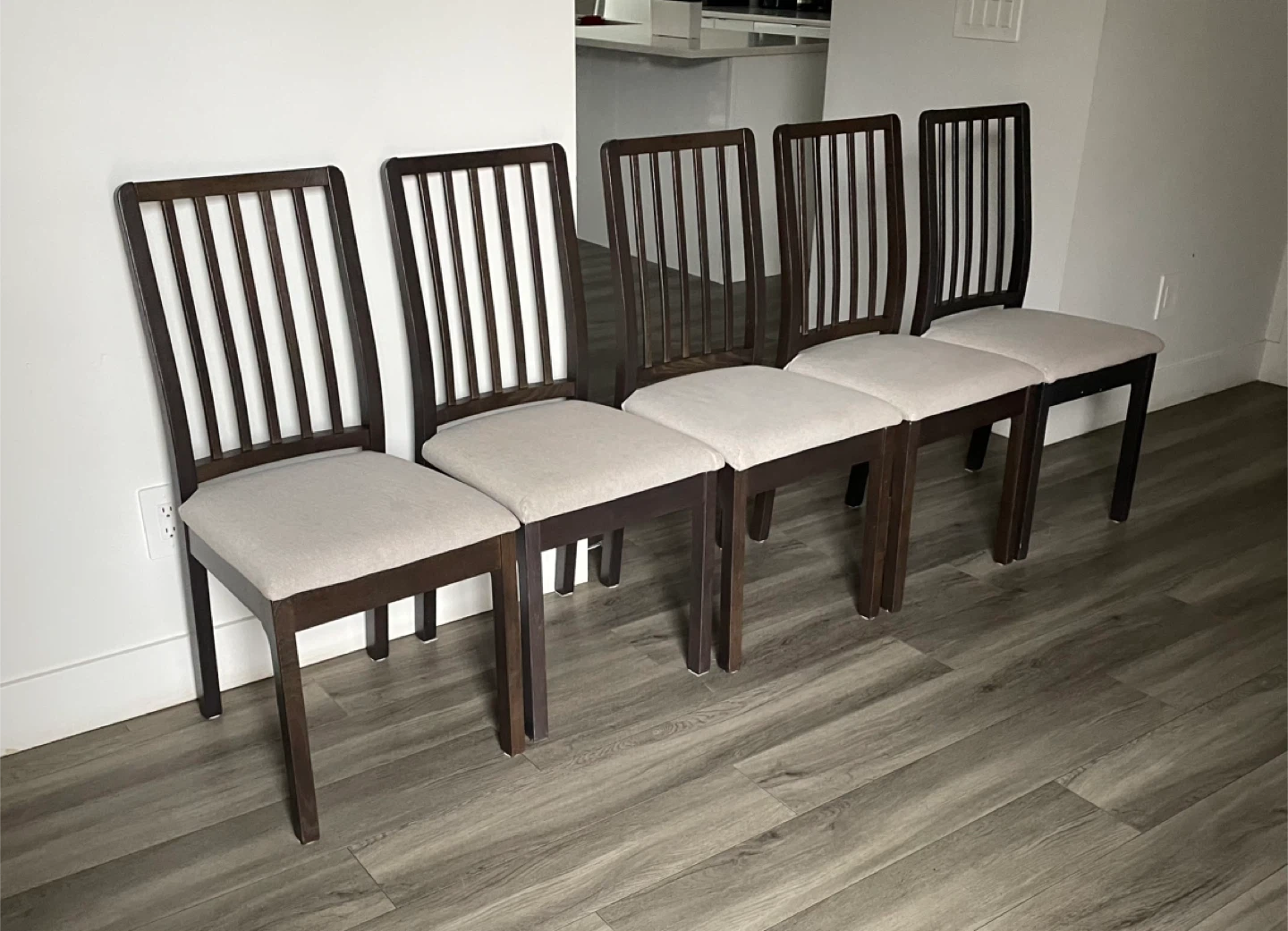 5 Dining Chairs - photo 3