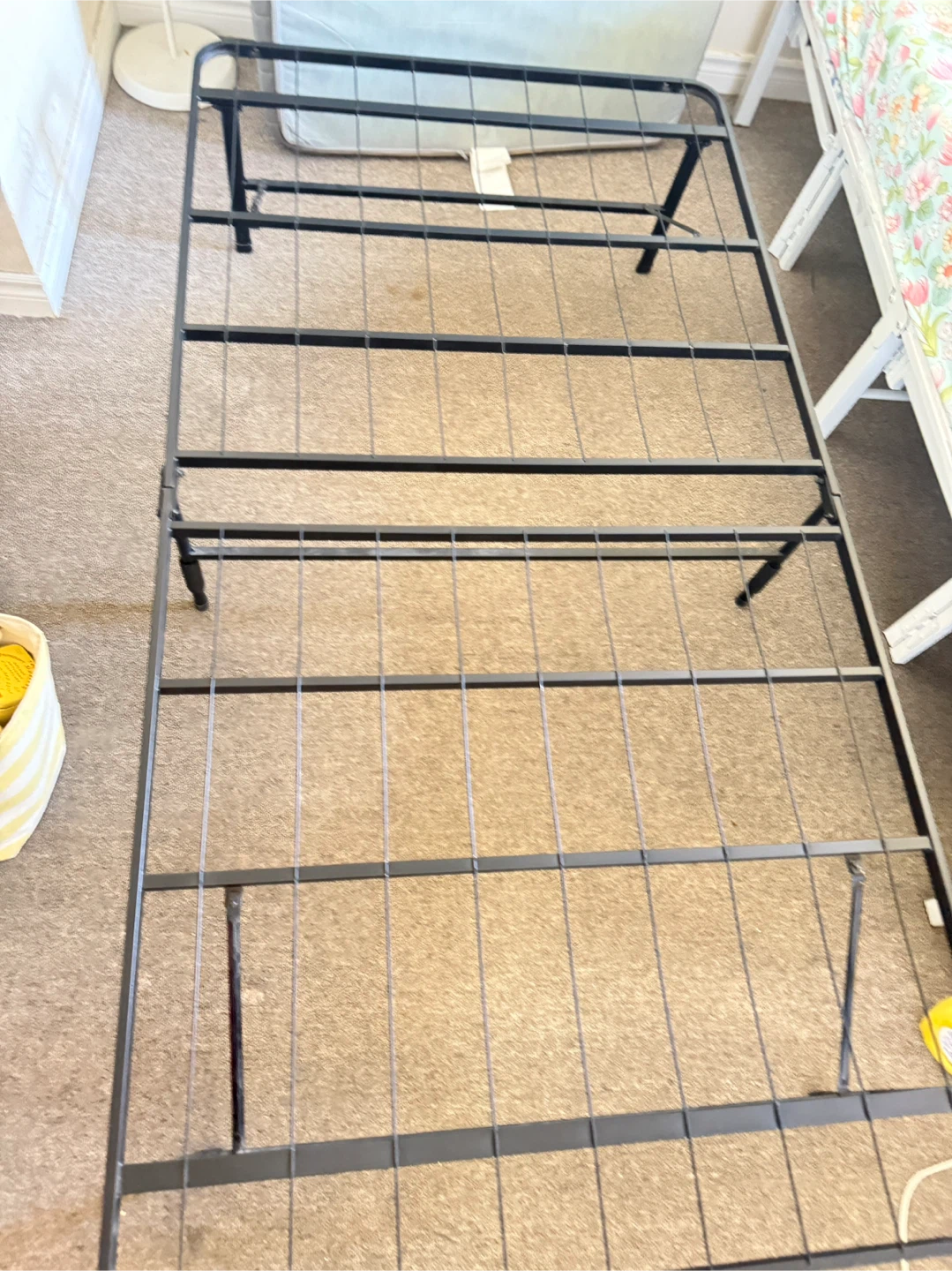 Move-Out Sale – Folding Metal Bed Frame Platform