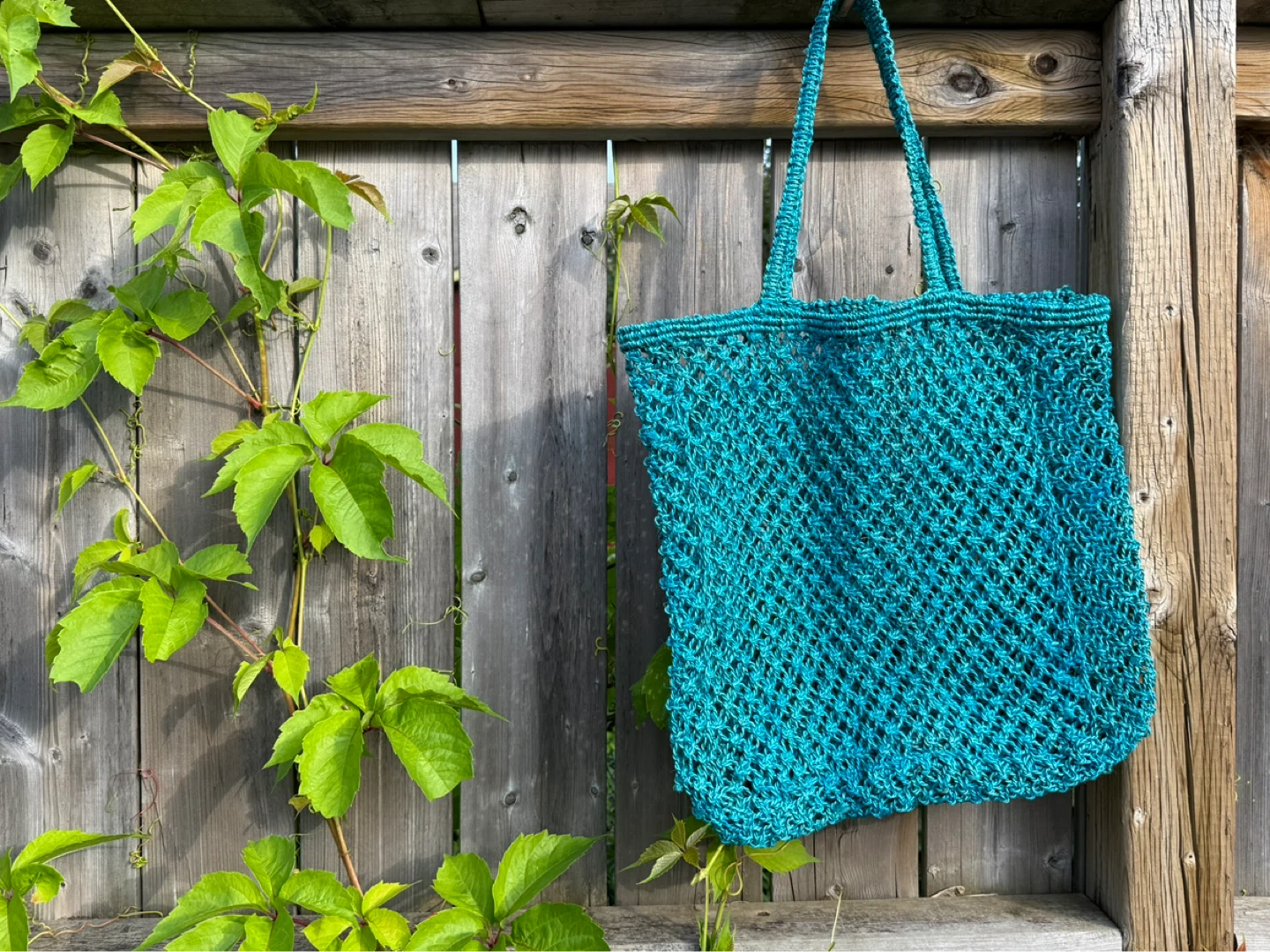 Jute Boho Crochet Tote Bag - photo 2