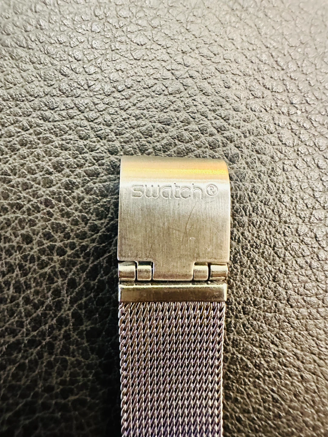 Swatch Mesh Band Watch - Yellow Case - photo 4