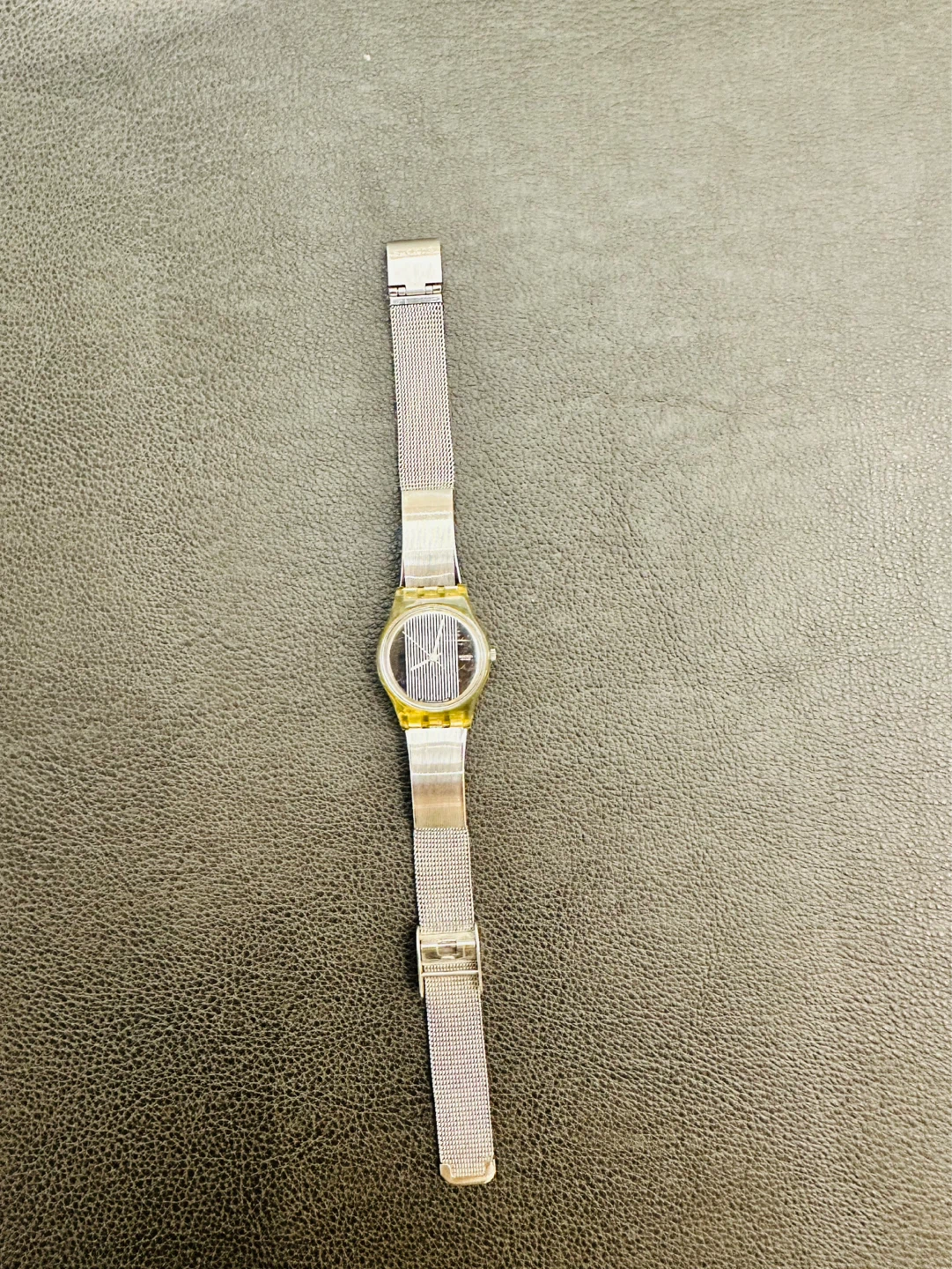 Swatch Mesh Band Watch - Yellow Case - photo 2