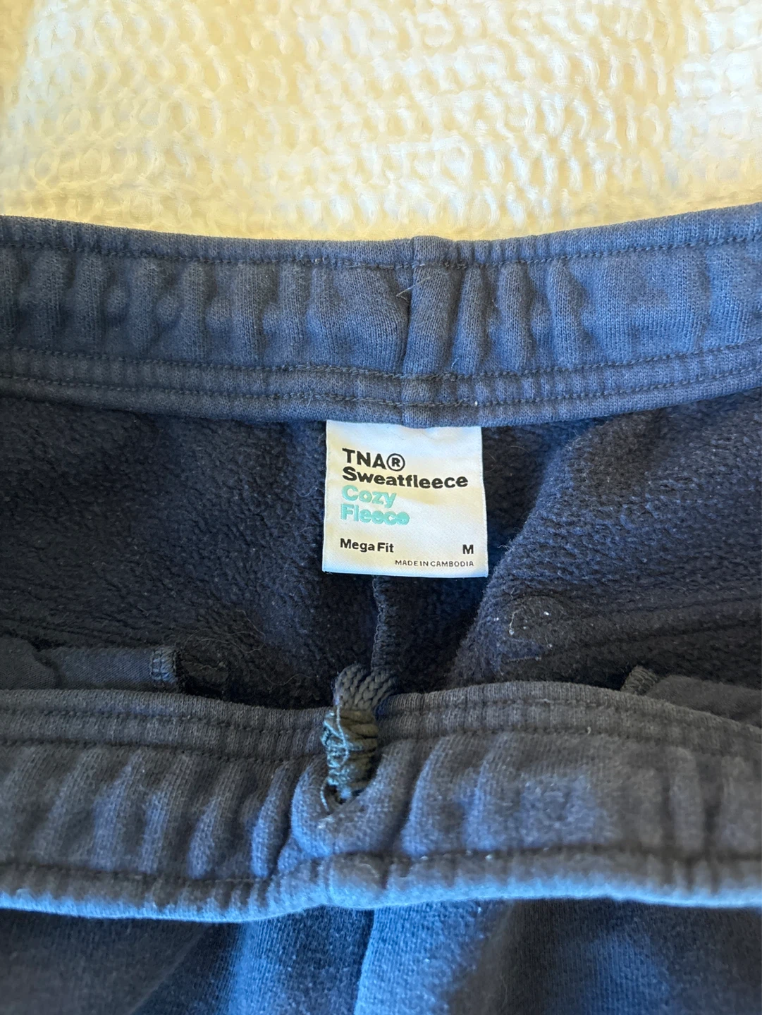 TNA Sweatfleece Cozy Fleece Cargo Pants Medium - photo 4