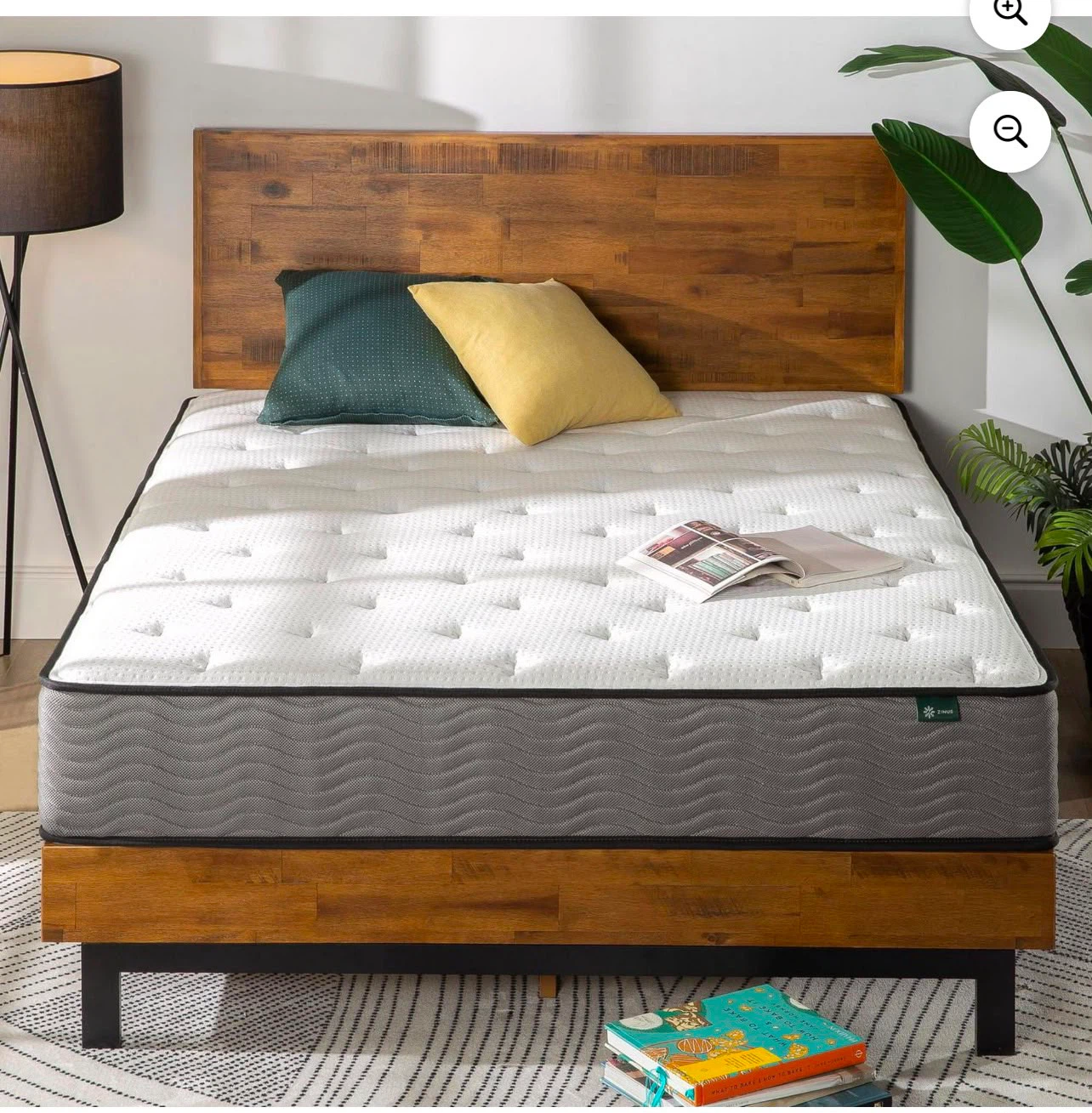 Zinus Queen 8" Foam and Spring Mattress - photo 2