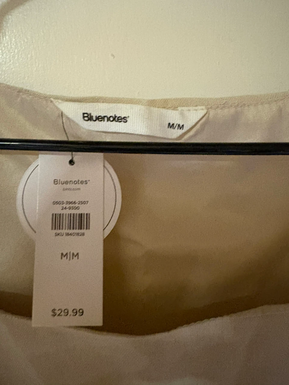 Bluenotes Women's Sleeveless Square Neck Cropped Top - M - photo 2