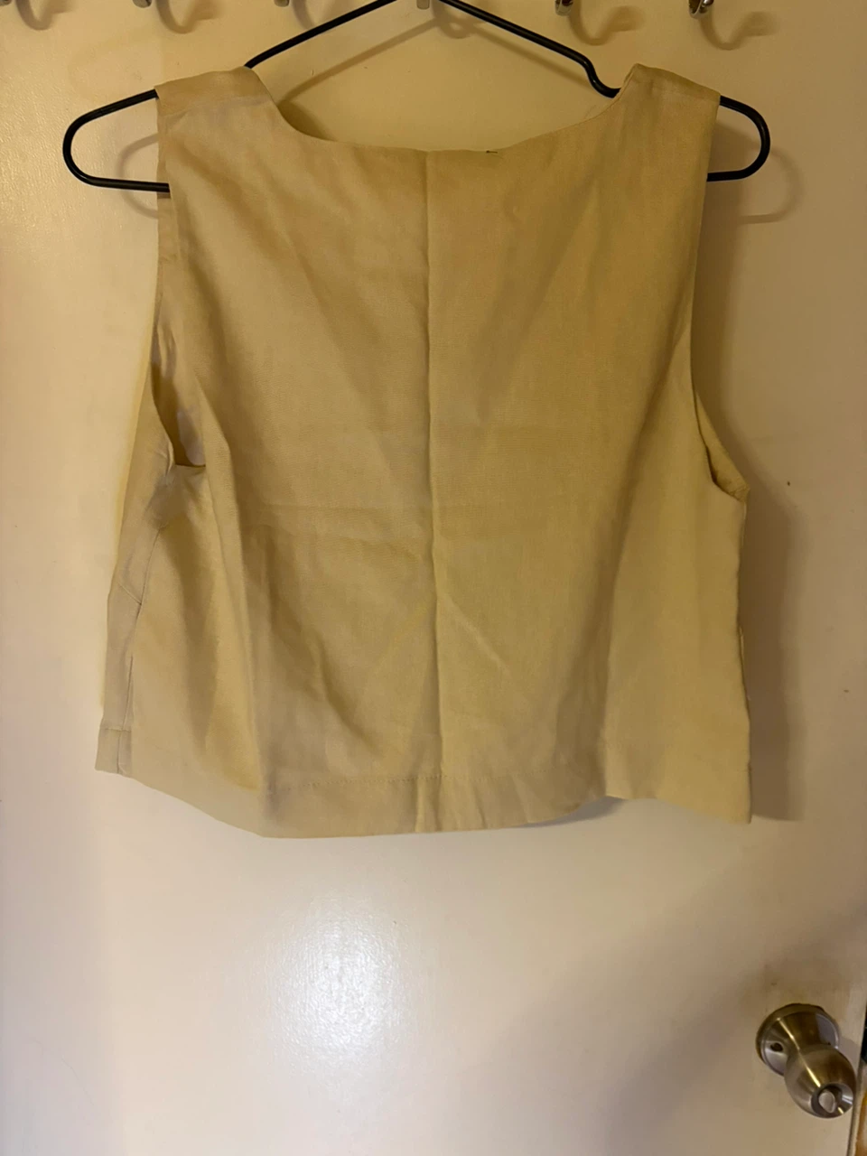 Bluenotes Women's Sleeveless Square Neck Cropped Top - M - photo 3