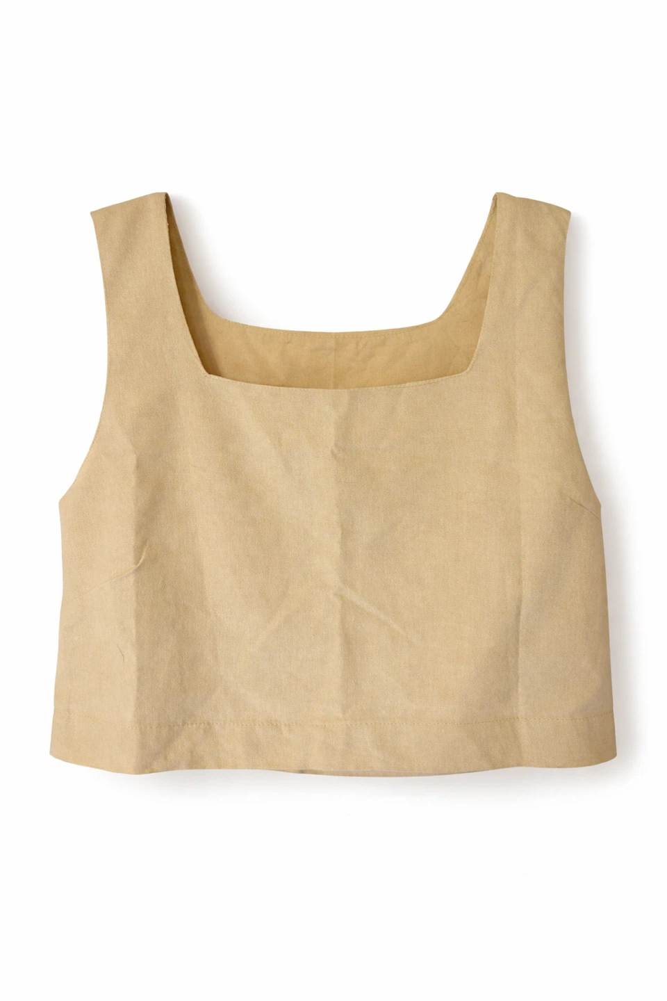 Bluenotes Women's Sleeveless Square Neck Cropped Top - M - photo 4