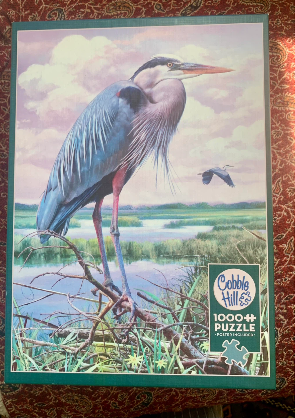 Cobble Hills Heron 1000 Piece Puzzle
