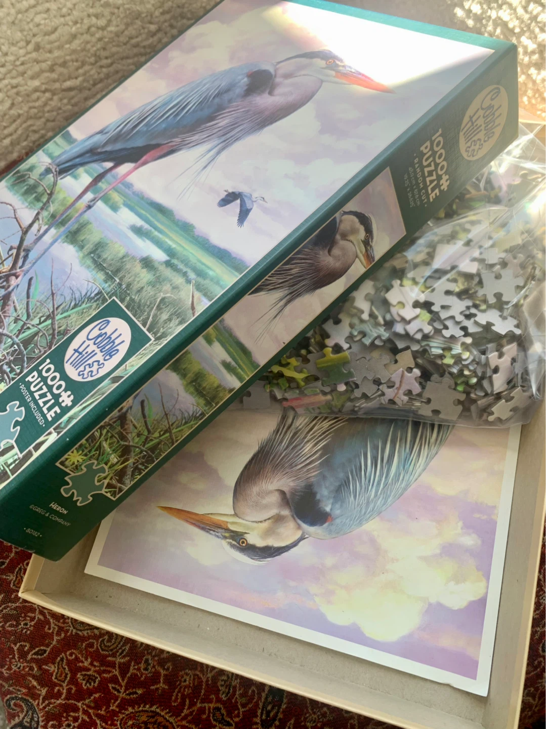 Cobble Hills Heron 1000 Piece Puzzle - photo 2
