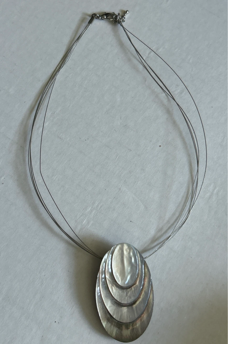 ⚽️Layered Shell Pendant Necklace