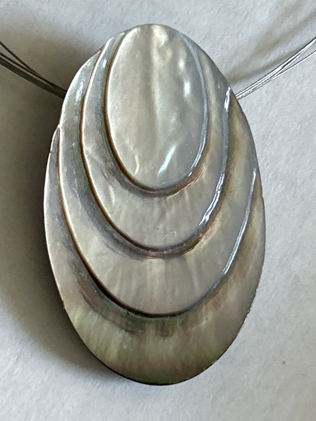 ⚽️Layered Shell Pendant Necklace - photo 2