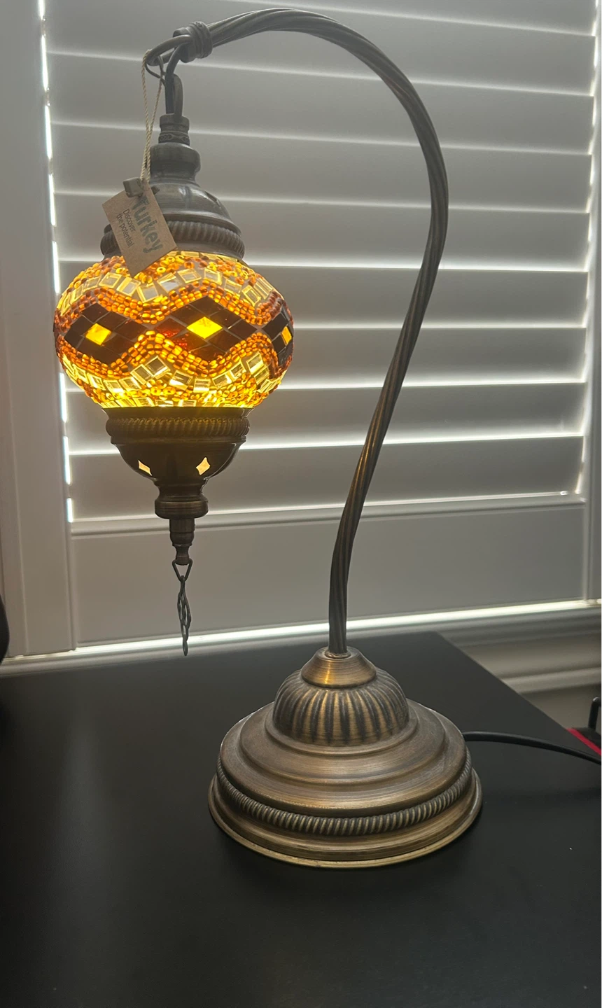Mosaic Turkish Desk Lamp