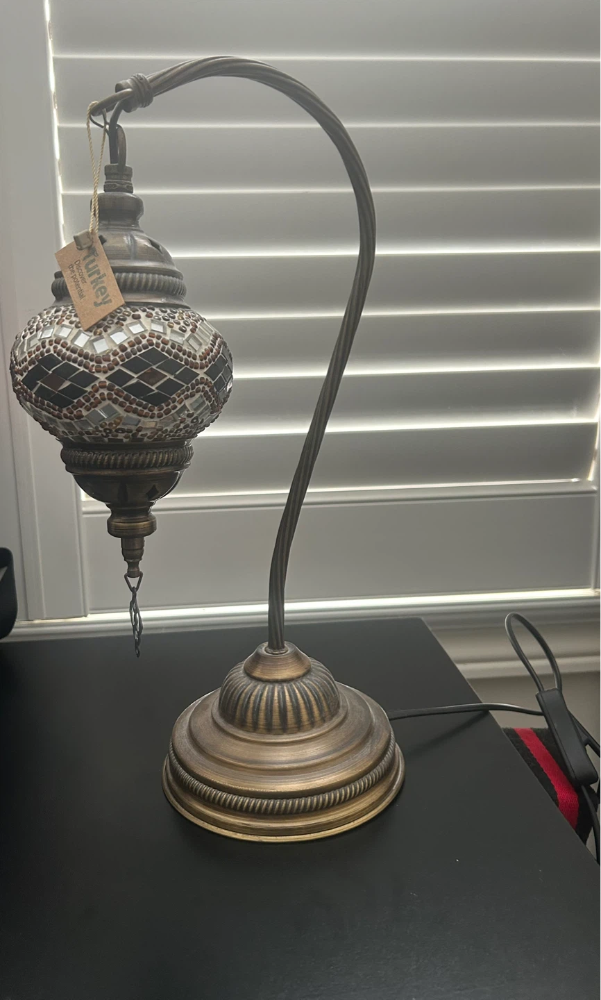 Mosaic Turkish Desk Lamp - photo 3