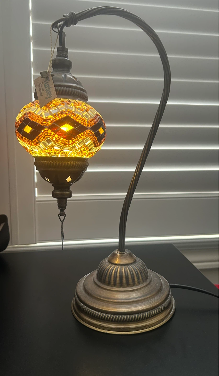Mosaic Turkish Desk Lamp - photo 2