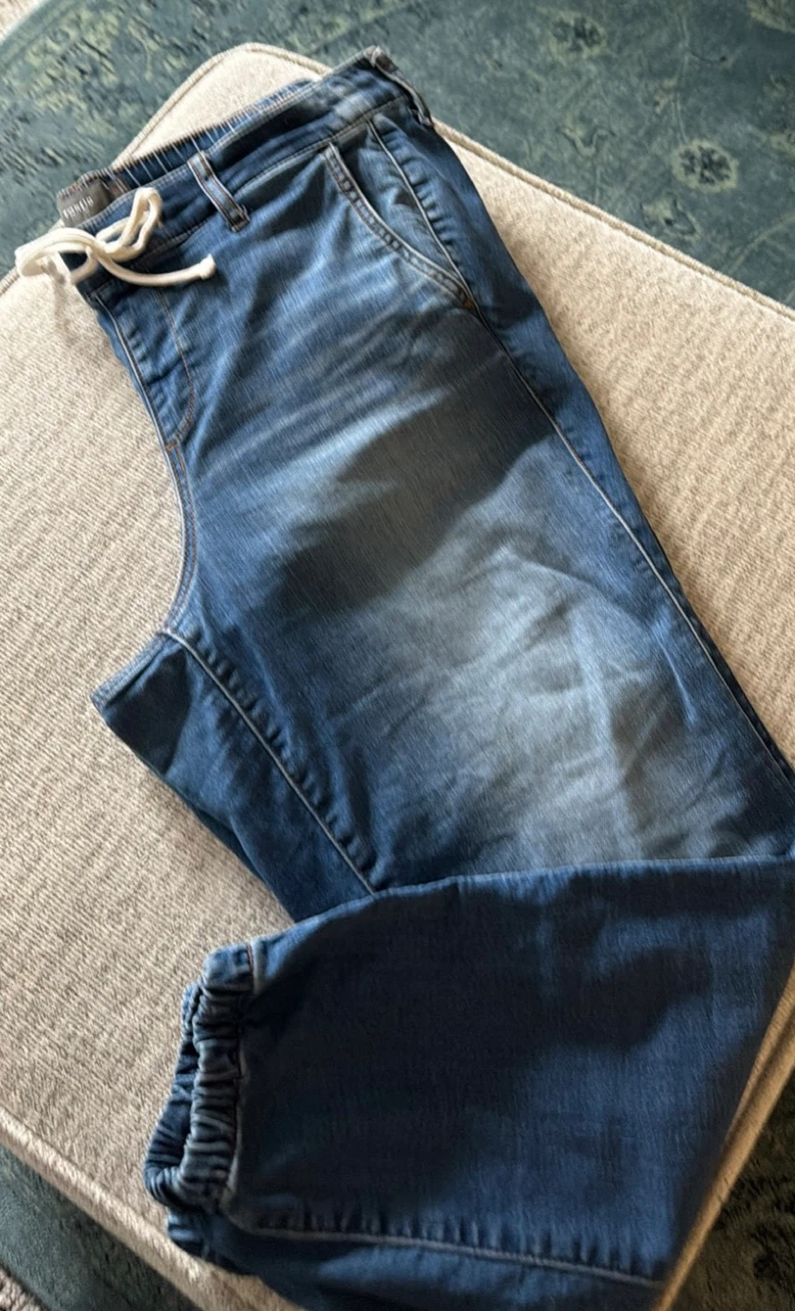 Torrid Weekend Jogger Knit Denim Jeans Size 1R