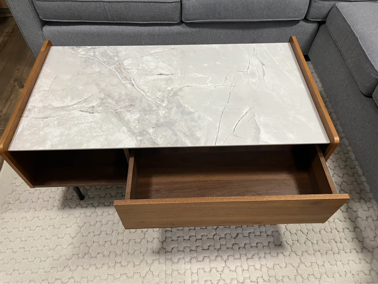 Structube Coffee Table and Media Stand (matching set)
