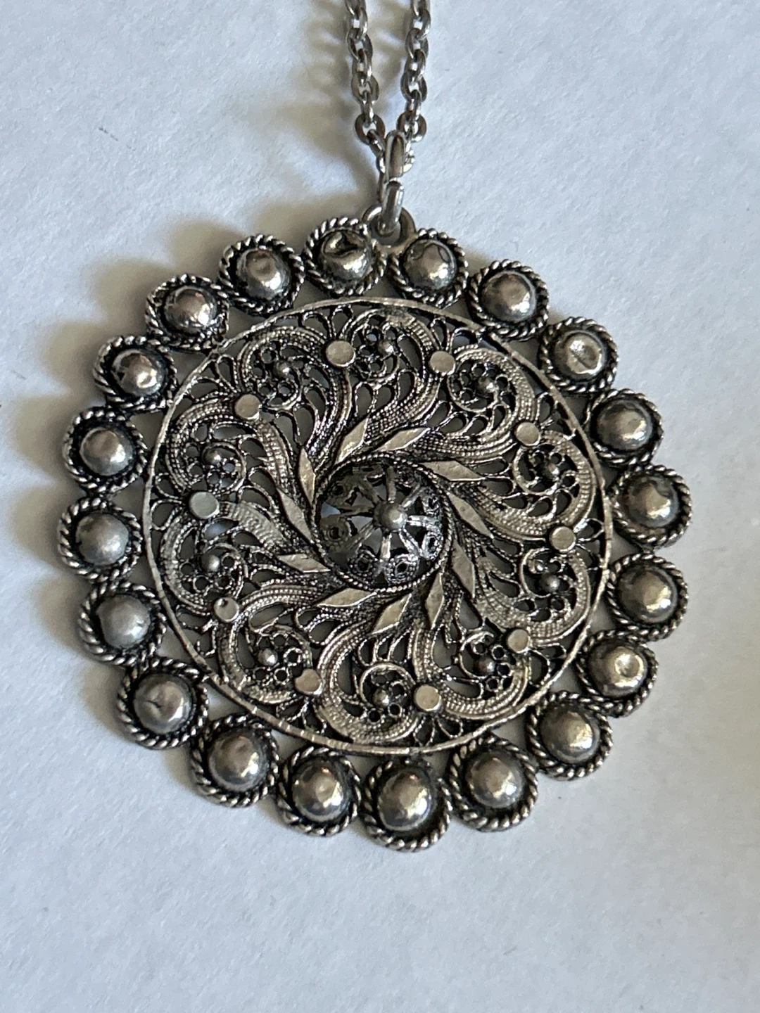 ⚽️Filigree Pendant Necklace - photo 2