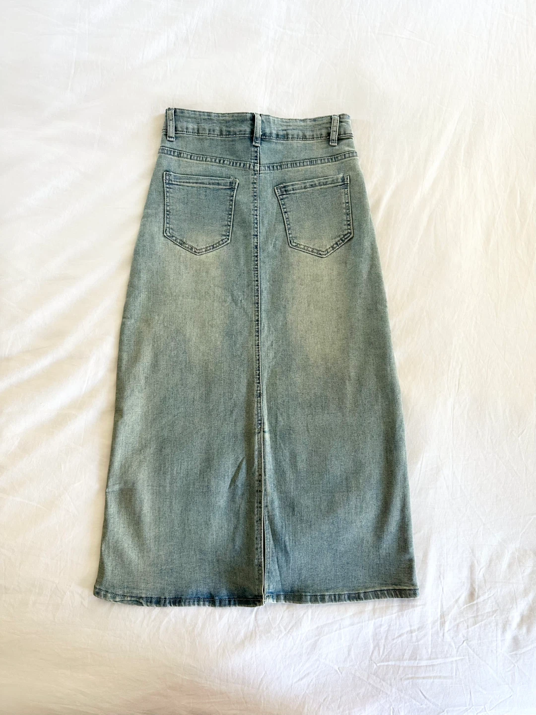⚽️ Denim Maxi Skirt - size Small - photo 4